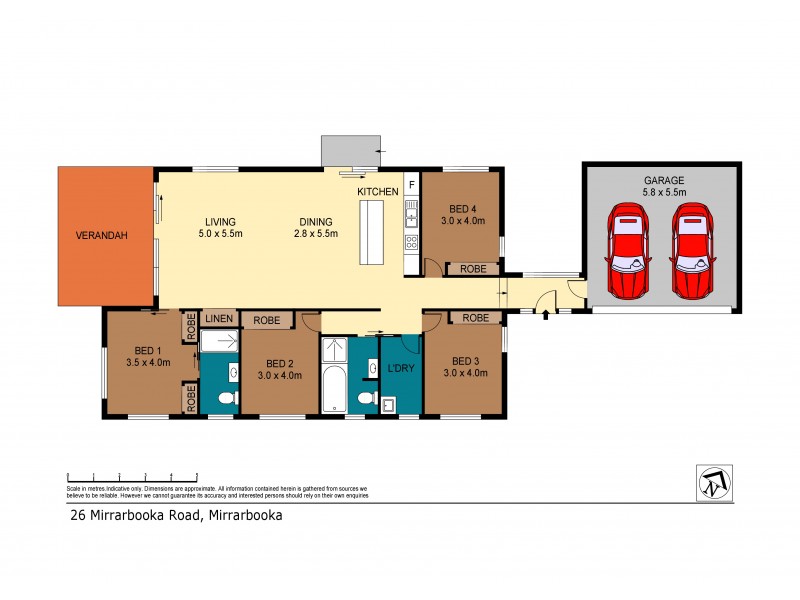 26A Mirrabooka Road, Mirrabooka NSW 2264 Floorplan