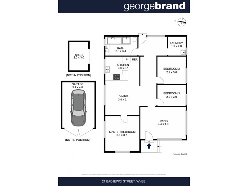 21 Badjewoi Street, Wyee NSW 2259 Floorplan