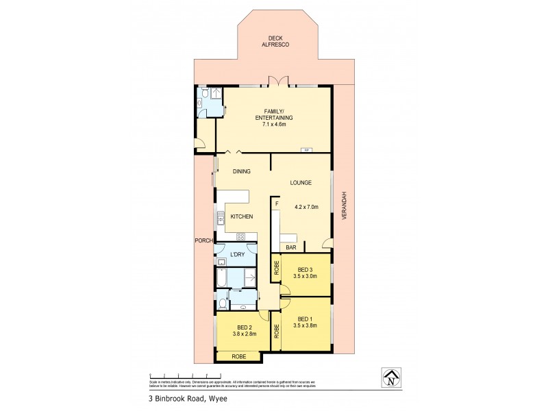 3 Binbrook Road, Wyee NSW 2259 Floorplan