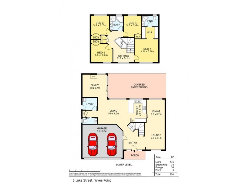 5 Lake Street, Wyee Point NSW 2259 Floorplan