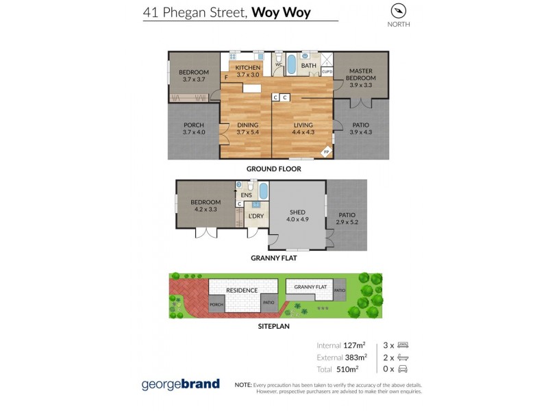 41 Phegan Street, Woy Woy NSW 2256 Floorplan