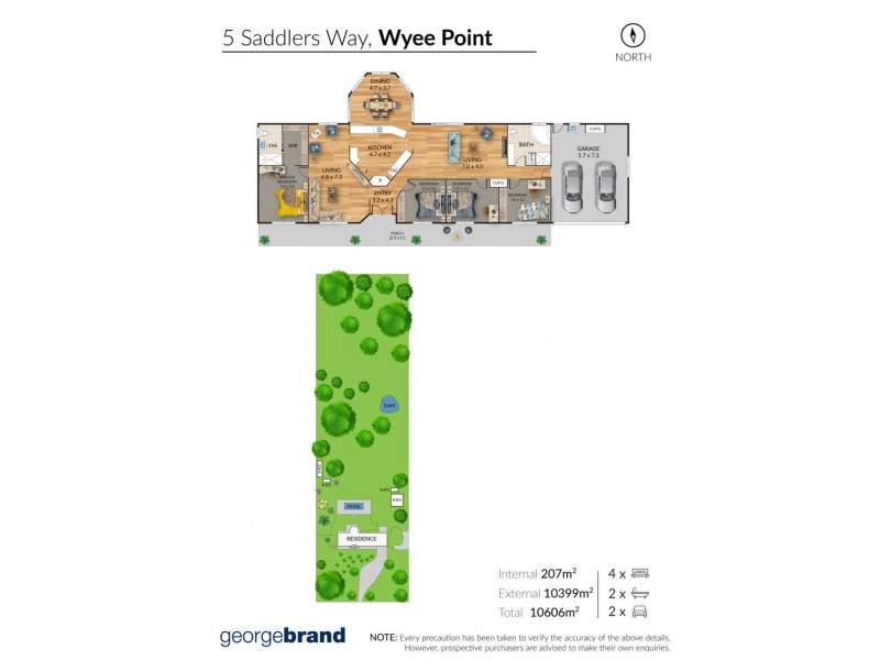 5 Saddlers Way, Wyee Point NSW 2259 Floorplan
