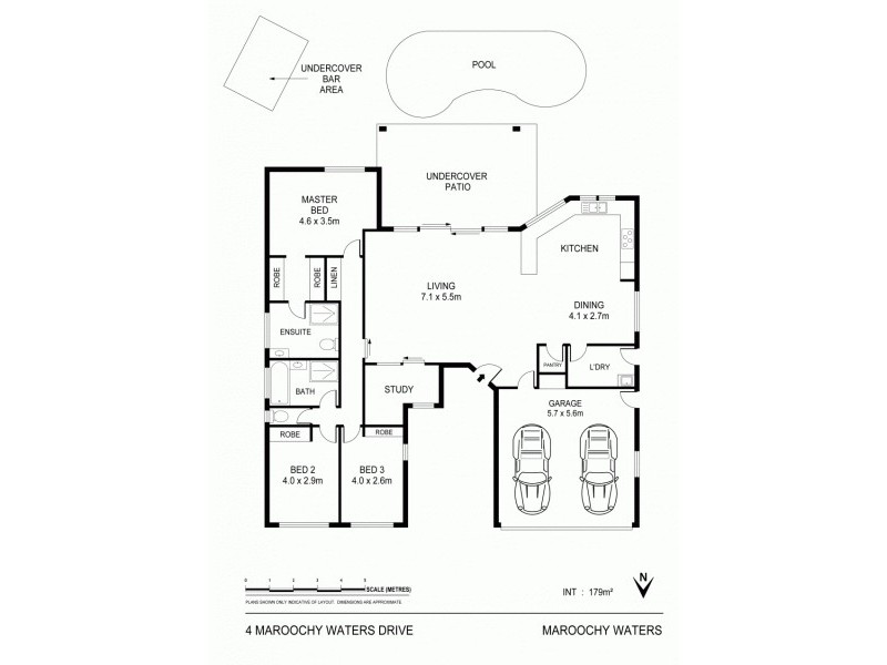 4 Maroochy Waters Drive, Maroochydore QLD 4558 Floorplan