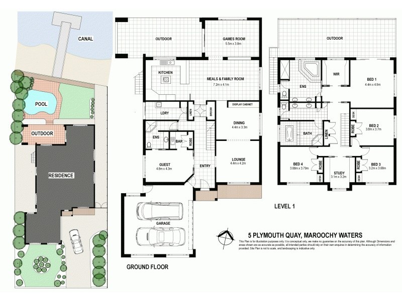 5 Plymouth Quay, Maroochydore QLD 4558 Floorplan