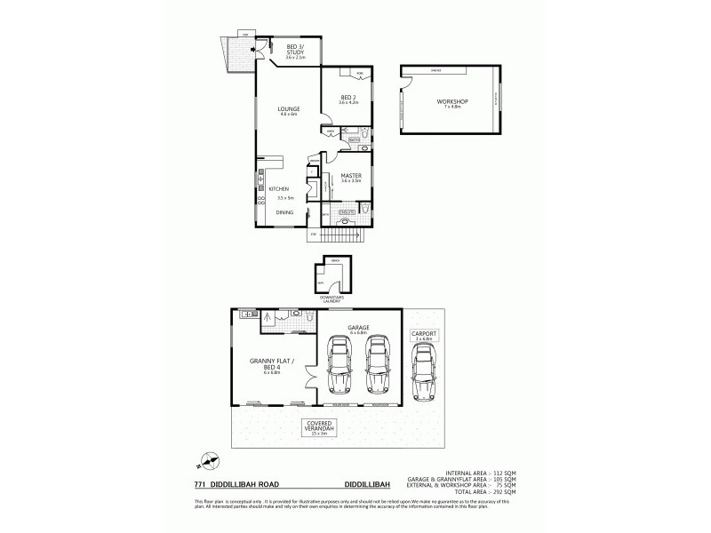 771 Diddillibah Road, Diddillibah QLD 4559 Floorplan