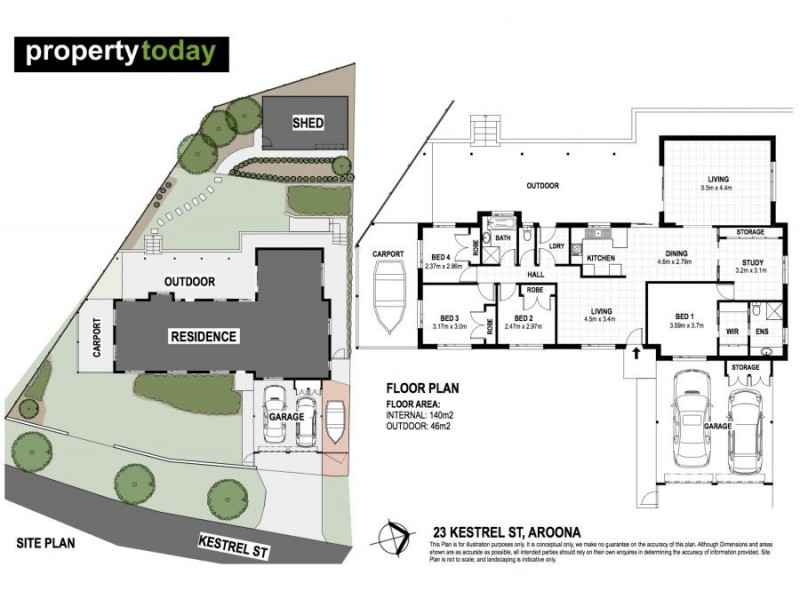 23 Kestrel Street, Aroona QLD 4551