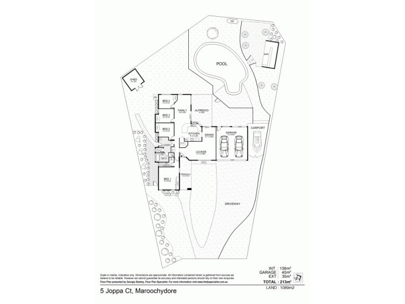5 Joppa Court, Maroochydore QLD 4558 Floorplan