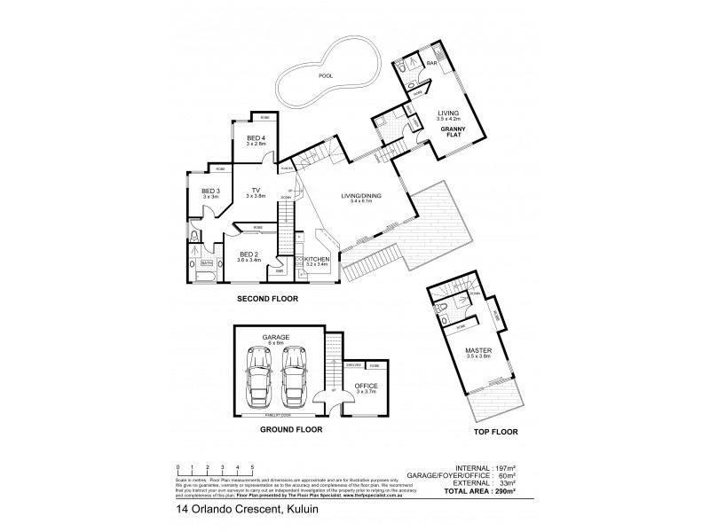 14 Orlando Crescent, Kuluin QLD 4558 Floorplan