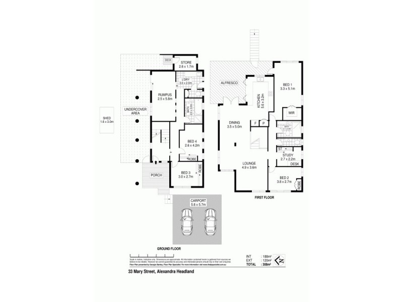 33 Mary Street, Alexandra Headland QLD 4572 Floorplan