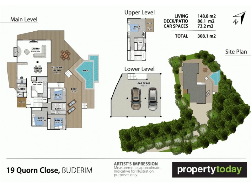 19 Quorn Close, Buderim QLD 4556 Floorplan