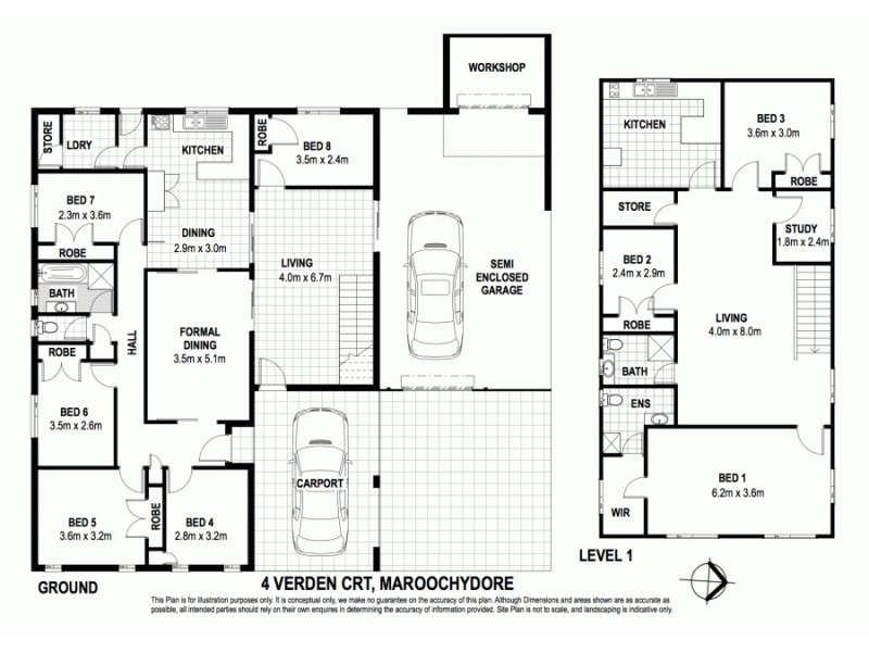 4 Verden Court, Maroochydore QLD 4558 Floorplan