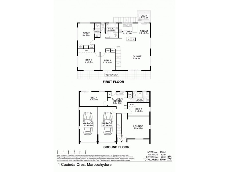 1 Cooinda Cres, Maroochydore QLD 4558 Floorplan