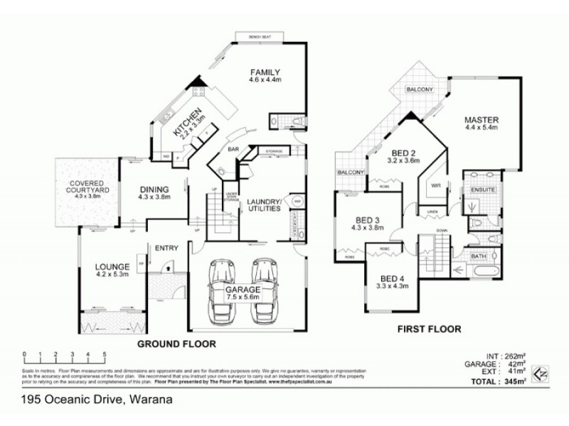 195 Oceanic Drive, Warana QLD 4575 Floorplan