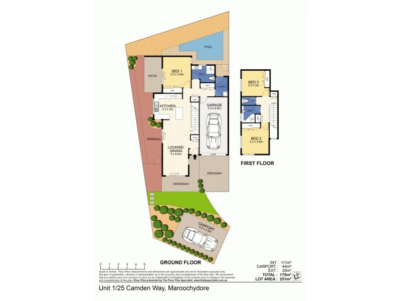 1/25 Camden Way, Maroochydore QLD 4558 Floorplan