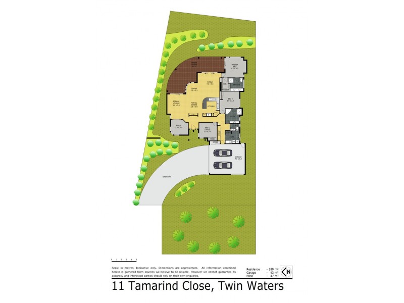 11 Tamarind Place, Twin Waters QLD 4564 Floorplan
