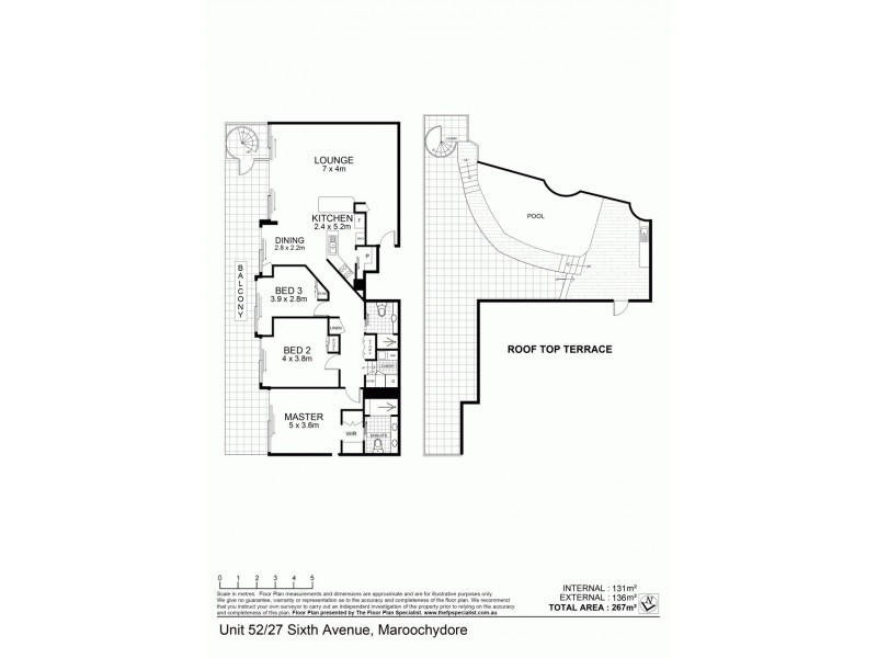 52/27 Sixth Avenue, Maroochydore QLD 4558 Floorplan