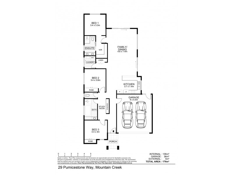 29 Pumicestone Way, Mountain Creek QLD 4557 Floorplan