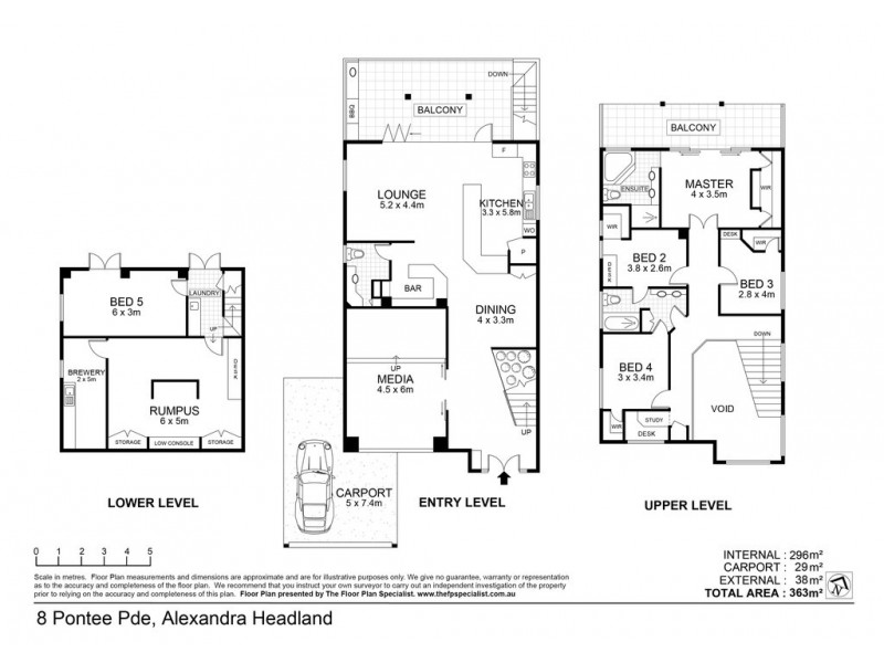 8 Pontee Parade, Alexandra Headland QLD 4572 Floorplan