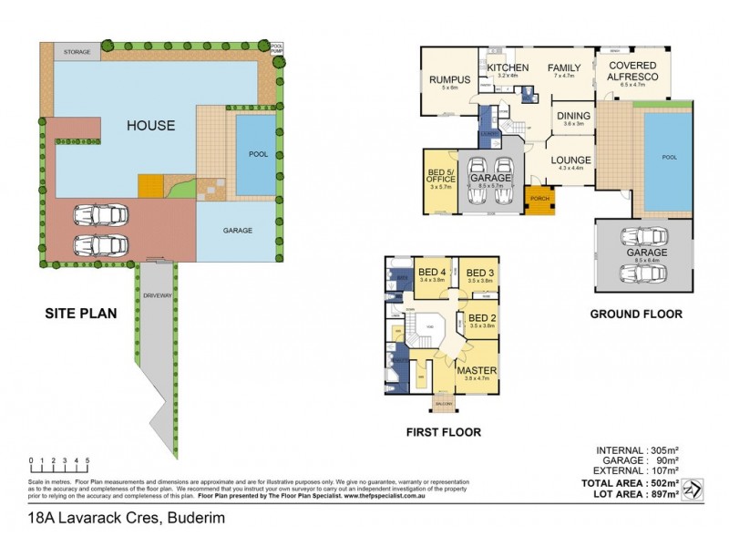 18a Lavarack Crescent, Buderim QLD 4556 Floorplan