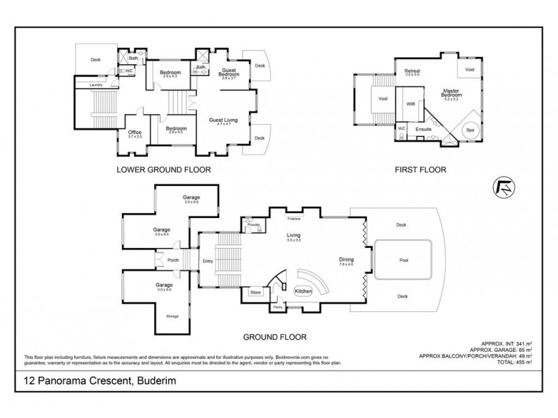 12 Panorama Crescent, Buderim QLD 4556 Floorplan