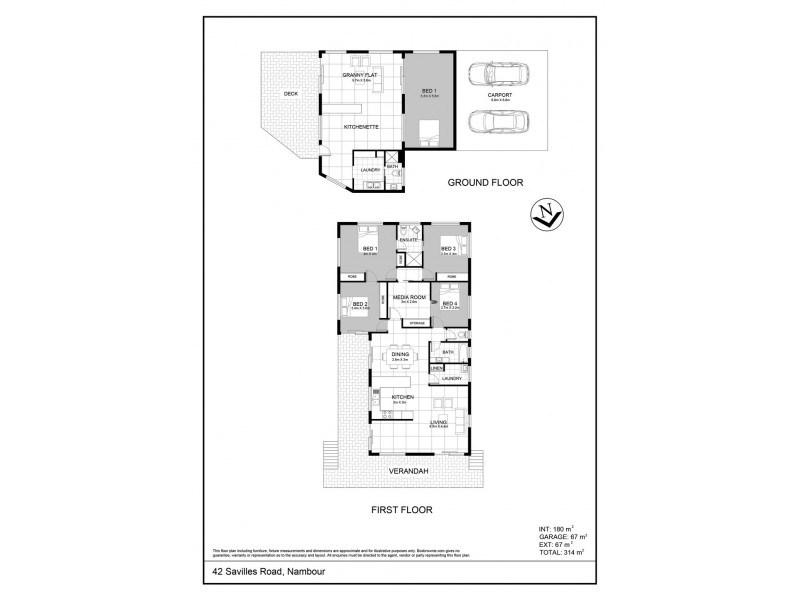 42 Savilles Road, Highworth QLD 4560 Floorplan