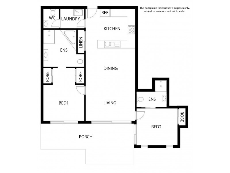 224/10 Okinja Road, Alexandra Headland QLD 4572 Floorplan