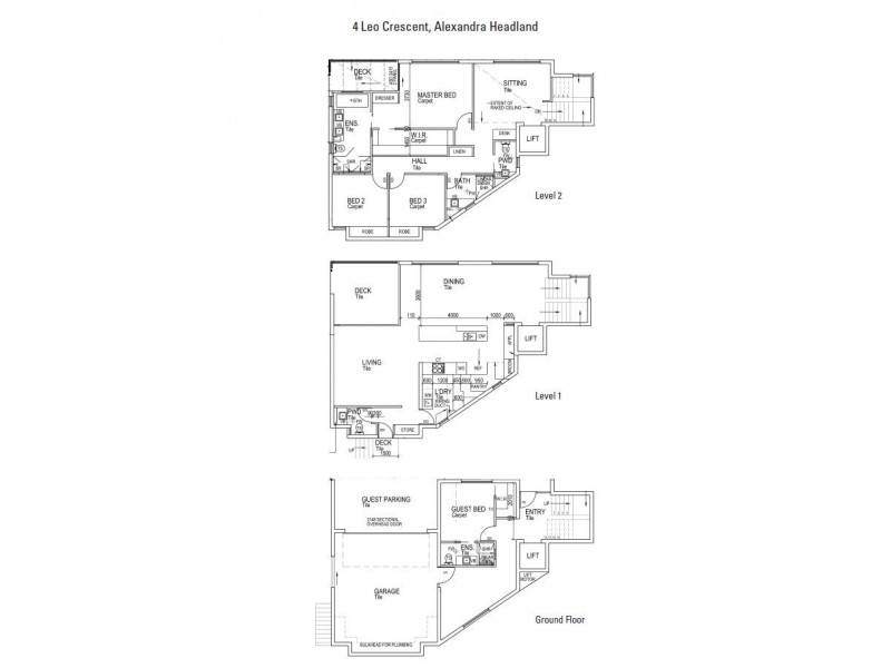 4 Leo Crescent, Alexandra Headland QLD 4572 Floorplan
