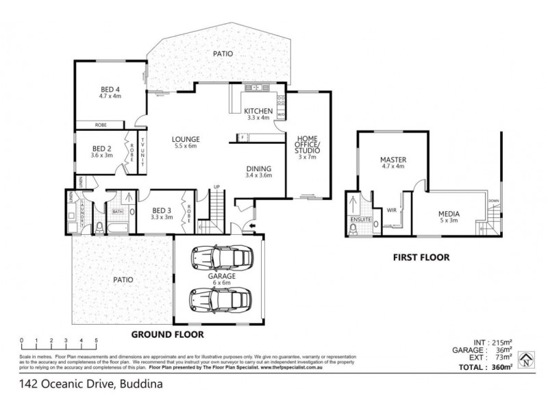 142 Oceanic Drive, Warana QLD 4575 Floorplan