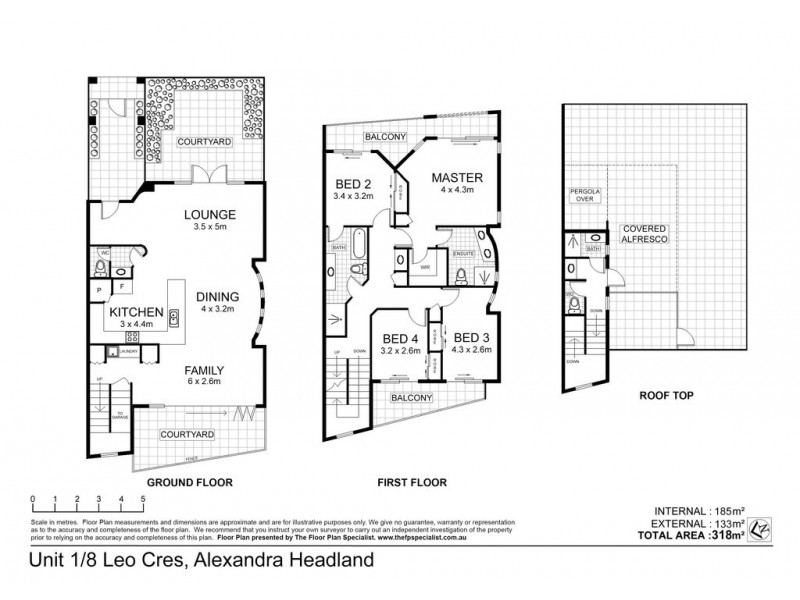 1/8 Leo Crescent, Alexandra Headland QLD 4572 Floorplan