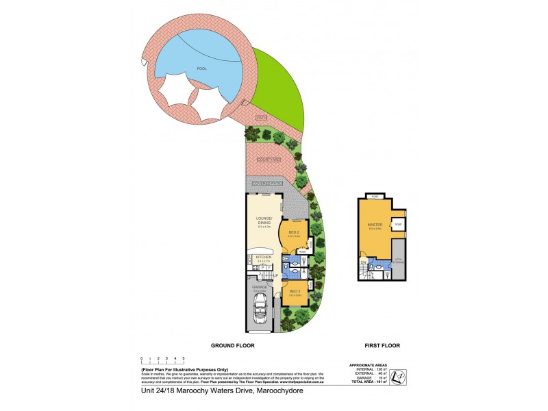 24/18 Maroochy Waters Drive, Maroochydore QLD 4558 Floorplan