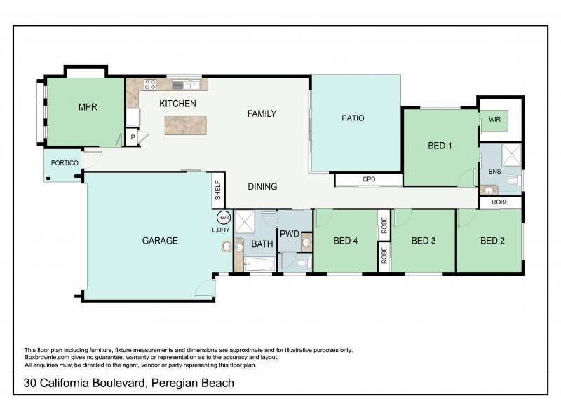 30 California Boulevard, Peregian Beach QLD 4573 Floorplan
