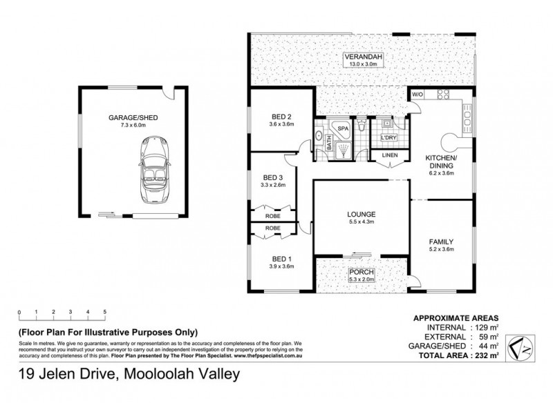 19 Jelen Drive, Mooloolah Valley QLD 4553 Floorplan