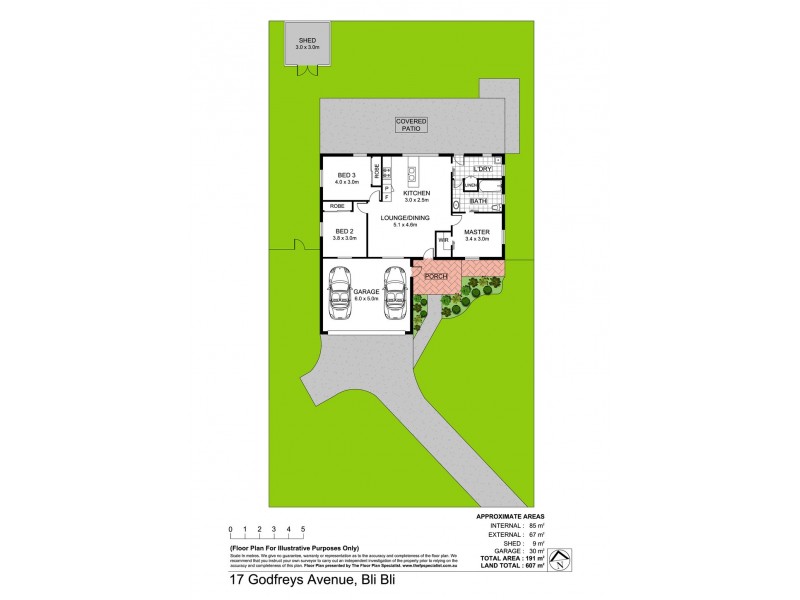 17 Godfreys Avenue, Bli Bli QLD 4560 Floorplan