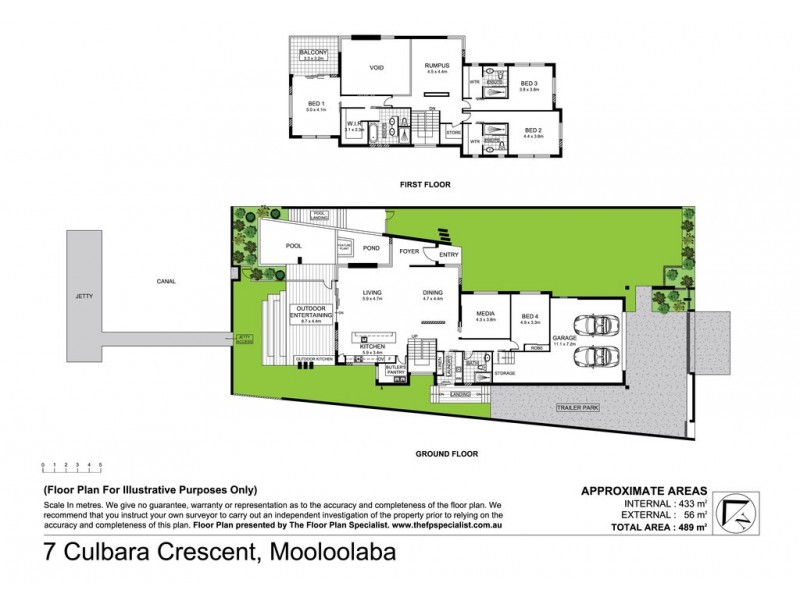 7 Culbara Street, Mooloolaba QLD 4557 Floorplan