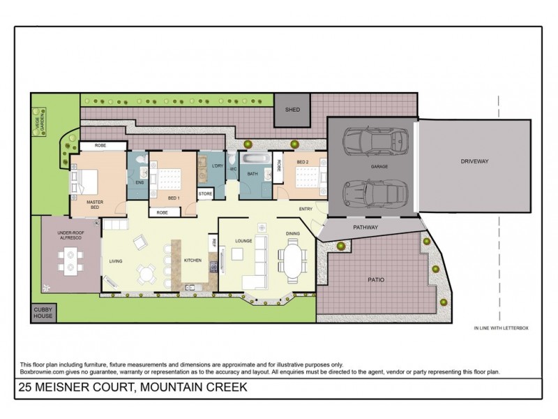 25 Meisner Court, Mountain Creek QLD 4557 Floorplan