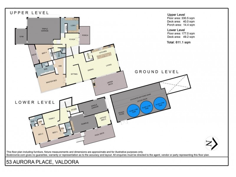 53 Aurora Place, Valdora QLD 4561 Floorplan