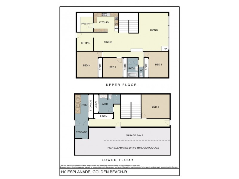 110 Esplanade, Golden Beach QLD 4551 Floorplan