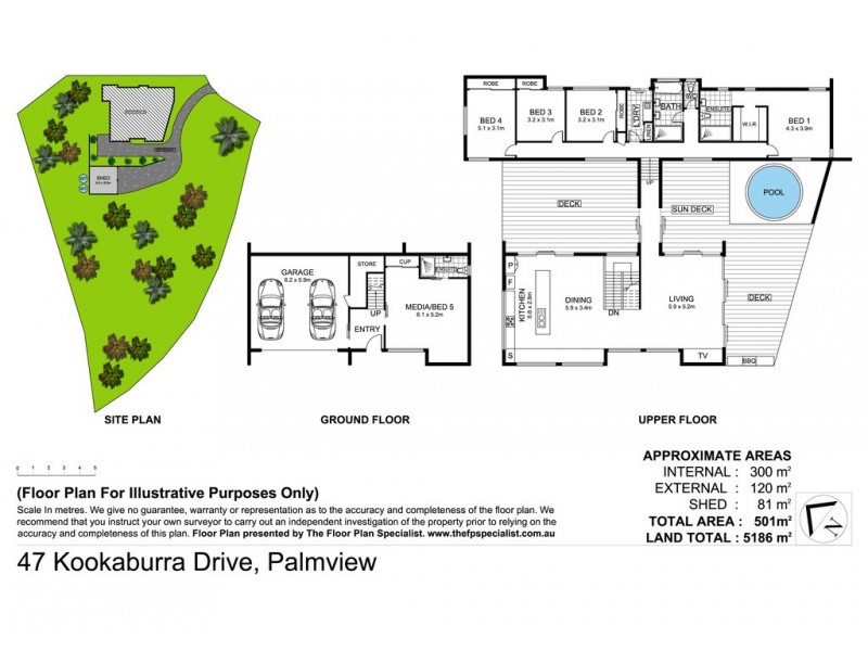 47 Kookaburra Drive, Palmview QLD 4553 Floorplan