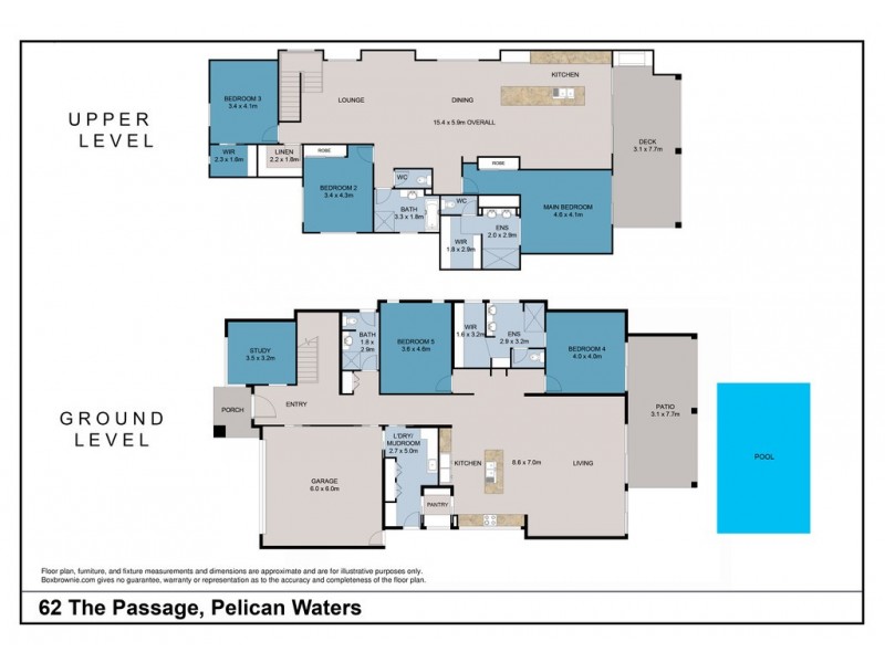 62 The Passage, Pelican Waters QLD 4551 Floorplan