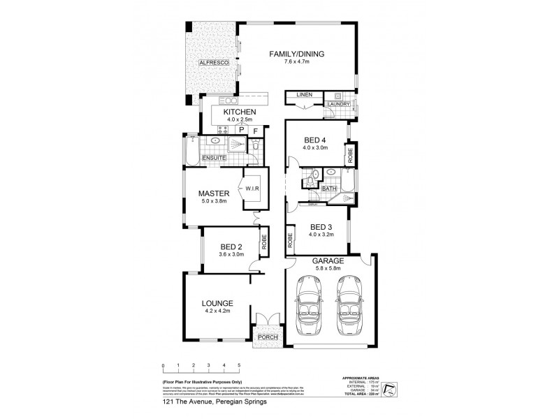 121 The Avenue, Peregian Springs QLD 4573 Floorplan