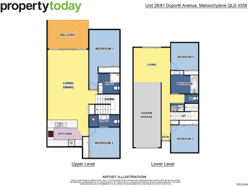 28/81 Duporth Avenue, Maroochydore QLD 4558 Floorplan
