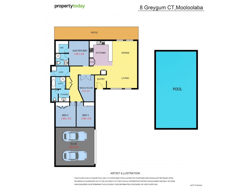 8 Greygum Court, Mooloolaba QLD 4557 Floorplan