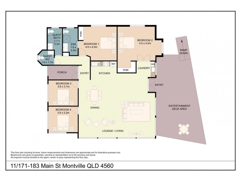 11/171-183 Main Street, Montville QLD 4560 Floorplan