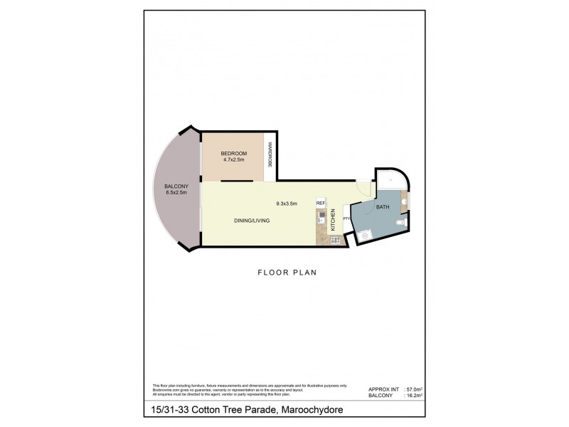 15/31-33 Cotton Tree Parade, Maroochydore QLD 4558 Floorplan