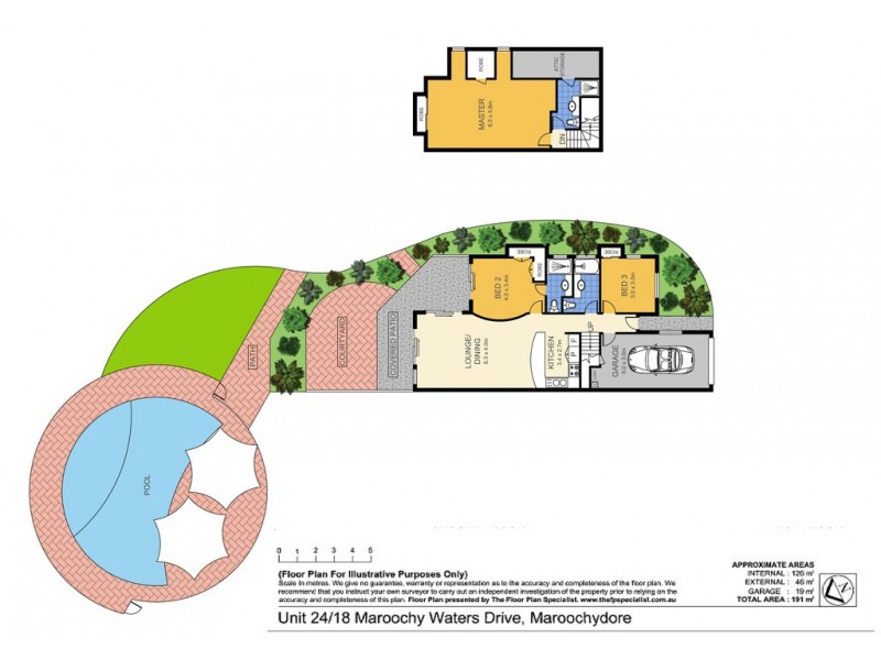 24/18 “Palm Cove” Maroochy Waters Drive, Maroochydore QLD 4558 Floorplan