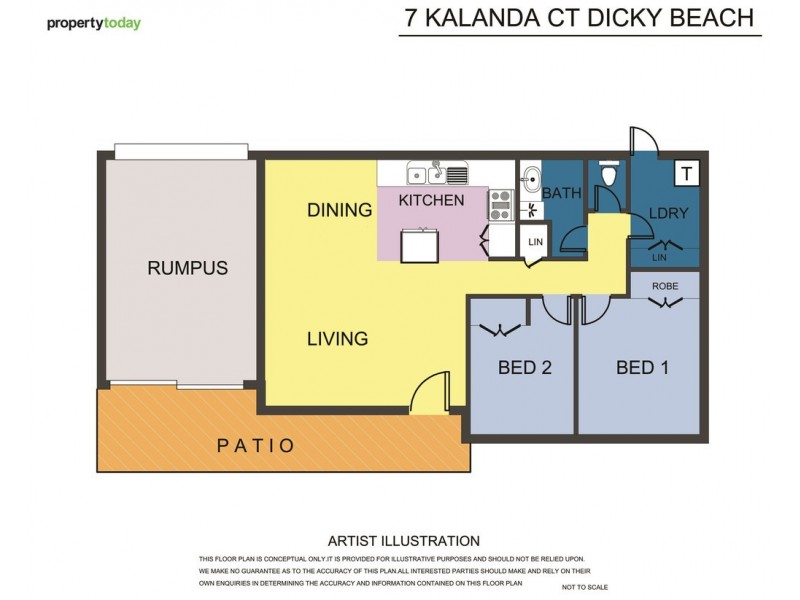 7 Kalanda Court, Dicky Beach QLD 4551 Floorplan