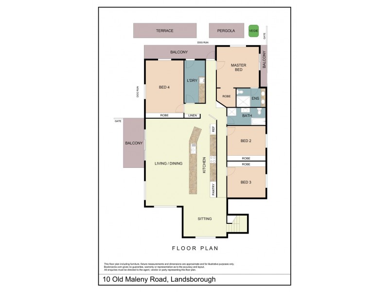 10 Old Maleny Road, Landsborough QLD 4550 Floorplan