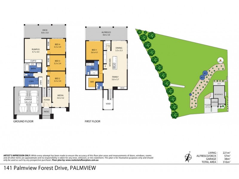 141 Palmview Forest Drive, Palmview QLD 4553 Floorplan