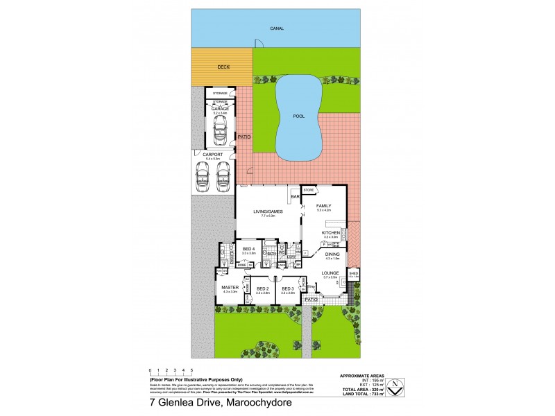 7 Glenlea Drive, Maroochydore QLD 4558 Floorplan