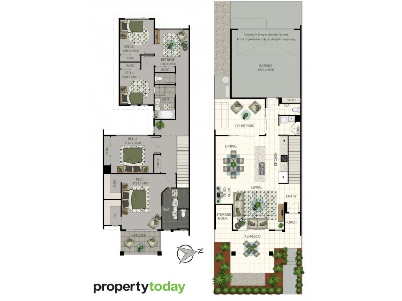 25 Greenview Terrace, Palmview QLD 4553 Floorplan